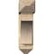 Ekena Millwork Westlake Arts and Crafts Rough Sawn Bracket w/ Offset Brace, Douglas Fir, 8"W x 28"D x 28"H BKT0806X28X28WTL03RDF - alternate 2